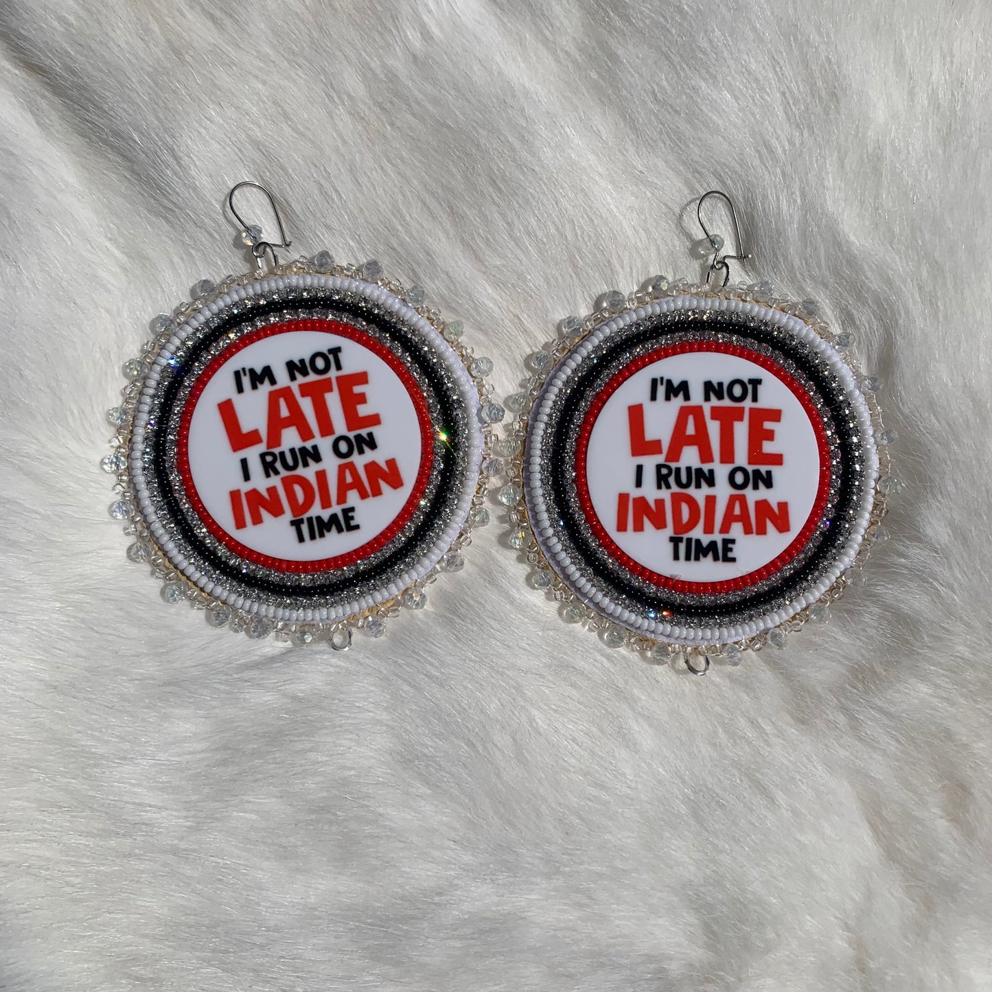 NDN Time Earrings